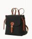 Dooney Nylon Flap Backpack Black ID-5jEMNa5E