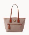 Dooney Pebble Grain Small Tote Taupe ID-9sd5kvXr