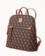 Dooney Gretta Backpack Brown Tmoro ID-1XvRha8t