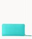 Dooney Saffiano Large Zip Around Wristlet Mint ID-EfsoIYHq