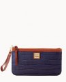 Dooney Oakdale Clutch Wristlet Midnight Blue ID-3bz5ZH3n