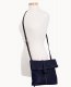 Dooney Florentine Medium Toggle Crossbody Navy ID-Olgp90Ye