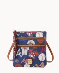 Dooney MLB Braves N S Triple Zip Crossbody Braves ID-ir2CVImO