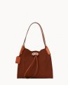 Dooney Oncour Elba Mini Full Up Two Burnt Orange ID-OBSf3ScH