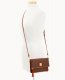 Dooney Pebble Grain Foldover Zip Crossbody Bark ID-2dBYOSBP