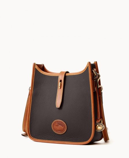Dooney All Weather Leather 3.0 Crossbody 22 Black ID-JFY7b93K - Click Image to Close