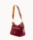 Dooney Suede Small Hobo Wine ID-0jzb7Sly