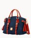 Dooney Pebble Grain Bristol Satchel Midnight Blue ID-oPsJwjYY