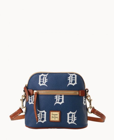 Dooney MLB Tigers Domed Crossbody Tigers ID-S0SbYq2T - Click Image to Close