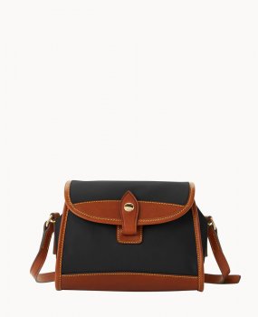 Dooney Wayfarer Flap Crossbody Black ID-6is6PAmz