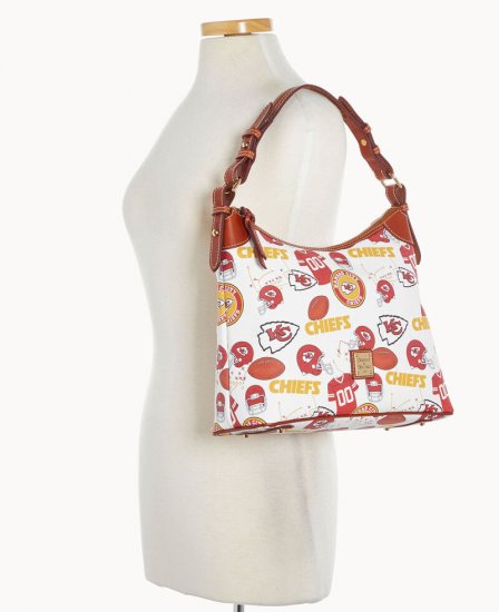 Dooney NFL Chiefs Hobo CHIEFS ID-4ptSDEkI - Click Image to Close