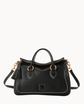 Dooney Florentine Large Satchel Black ID-N7tXonxa