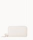 Dooney Henrys Large Zip Around Wristlet White ID-s0ZZYyfE