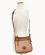 Dooney All Weather Leather 3.0 Zip Top Crossbody 23 Taupe ID-2zhk1Y1k