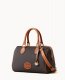 Dooney All Weather Leather 3.0 Barrel Satchel 28 Black ID-XztksYrX