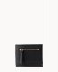 Dooney Saffiano Small Flap Credit Card Wallet Black ID-DlUdp1KQ