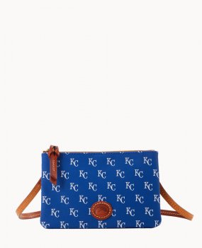 Dooney MLB Royals Top Zip Crossbody Royals ID-oC3ELhKZ