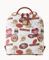 Dooney NFL 49ers Zip Pod Backpack 49ERS ID-EkCg4wSS