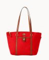 Dooney Wayfarer Zip Tote Red ID-DsO6dsyT