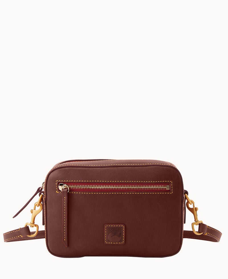 Dooney Florentine Camera Zip Crossbody Chestnut ID-7Iw1wBfl Dooney Florentine Camera Zip Crossbody Chestnut ID-7Iw1wBfl