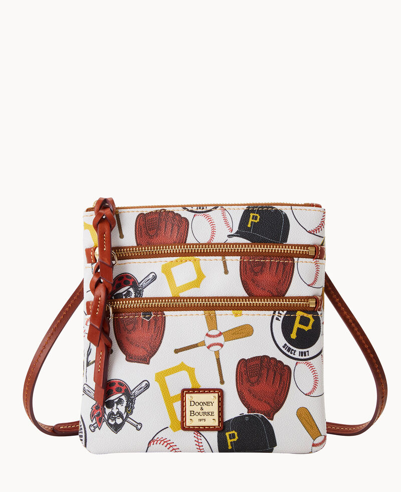 Dooney MLB Pirates N S Triple Zip Crossbody PIRATES ID-IVA3f7kk Dooney MLB Pirates N S Triple Zip Crossbody PIRATES ID-IVA3f7kk
