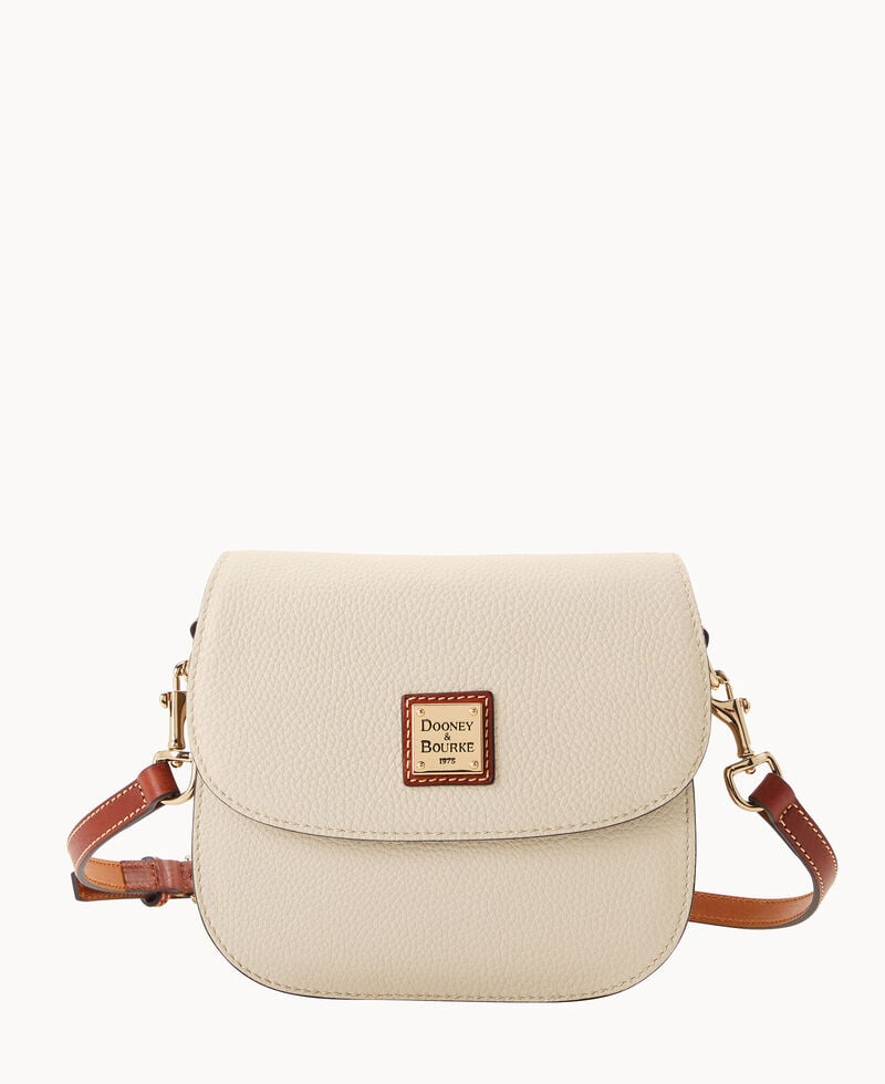 Dooney Pebble Grain Saddle Bag Bone ID-PLCCfSfL Dooney Pebble Grain Saddle Bag Bone ID-PLCCfSfL
